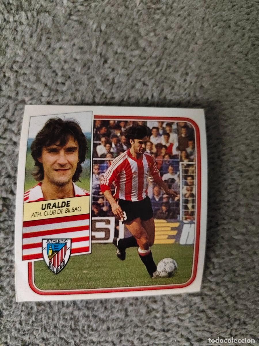 Cromos de f&uacute;tbol: EDICIONES ESTE 89 90 URALDE ATHLETIC CLUB BILBAO 1989 1990 DESPEGADO RECUPERADO ALBUM AAQ