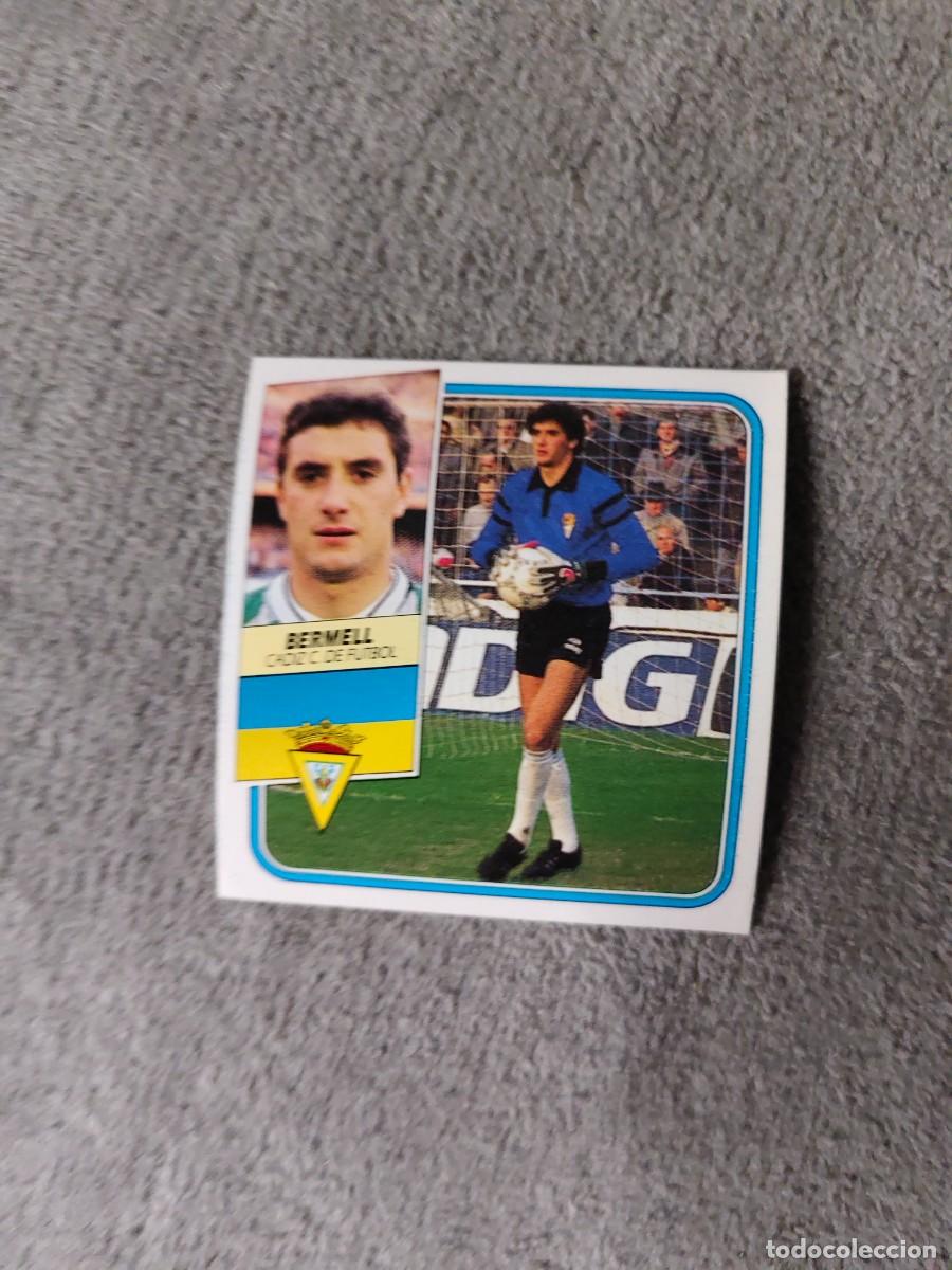 Cromos de f&uacute;tbol: EDICIONES ESTE 89 90 BERMELL CADIZ C.F. 1989 1990 DESPEGADO RECUPERADO ALBUM AAQ