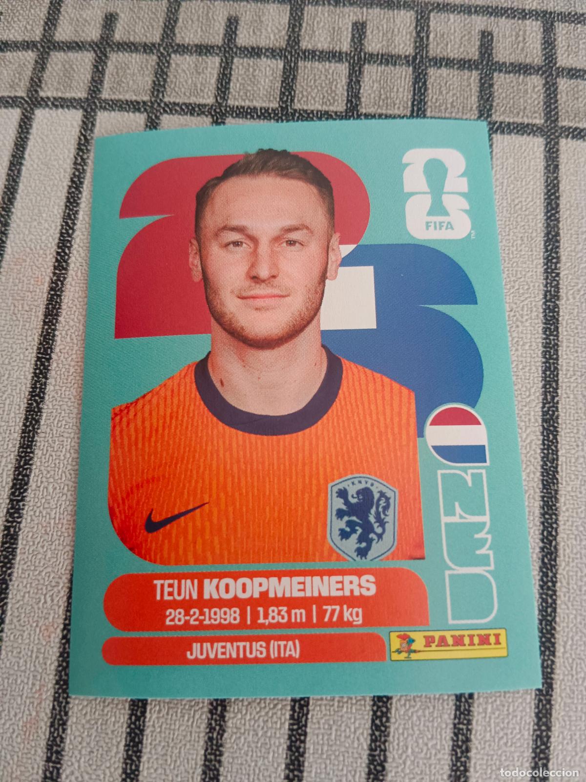 Cromos de f&uacute;tbol: MUNDIAL 2026 ESTADOS UNIDOS USA MEXICO MEJICO CANADA NED 12 NED12 TEUN KOOPMEINERS HOLANDA FIFA