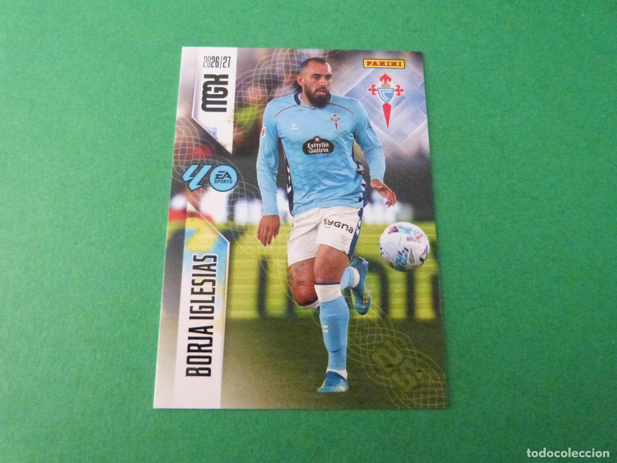 Cromos de f&uacute;tbol: TRADING CARD FUTBOL BORJA IGLESIAS CELTA DE VIGO N&ordm; 125 LIGA MEGACRACKS 2026-2027/26-27 PANINI