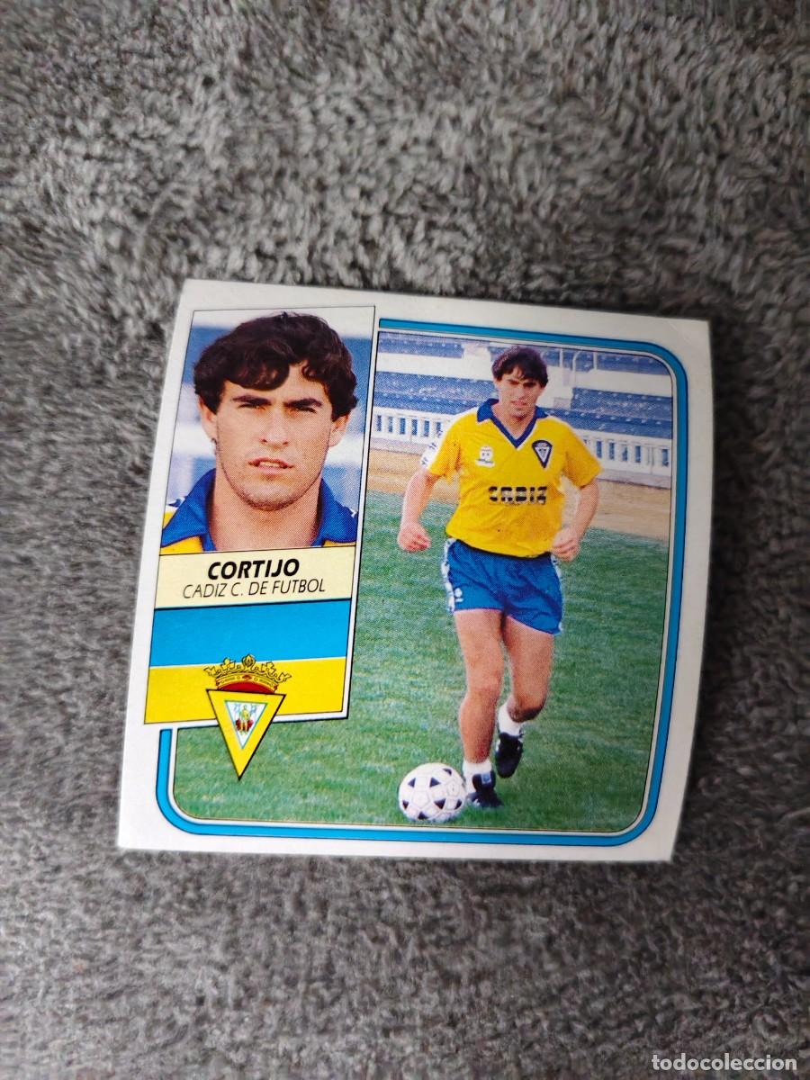 Cromos de f&uacute;tbol: EDICIONES ESTE 89 90 CORTIJO CADIZ C.F. 1989 1990 DESPEGADO RECUPERADO ALBUM AAQ