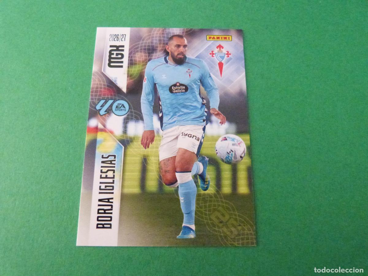 Cromos de f&uacute;tbol: TRADING CARD FUTBOL BORJA IGLESIAS CELTA DE VIGO N&ordm; 125 LIGA MEGACRACKS 2026-2027/26-27 PANINI