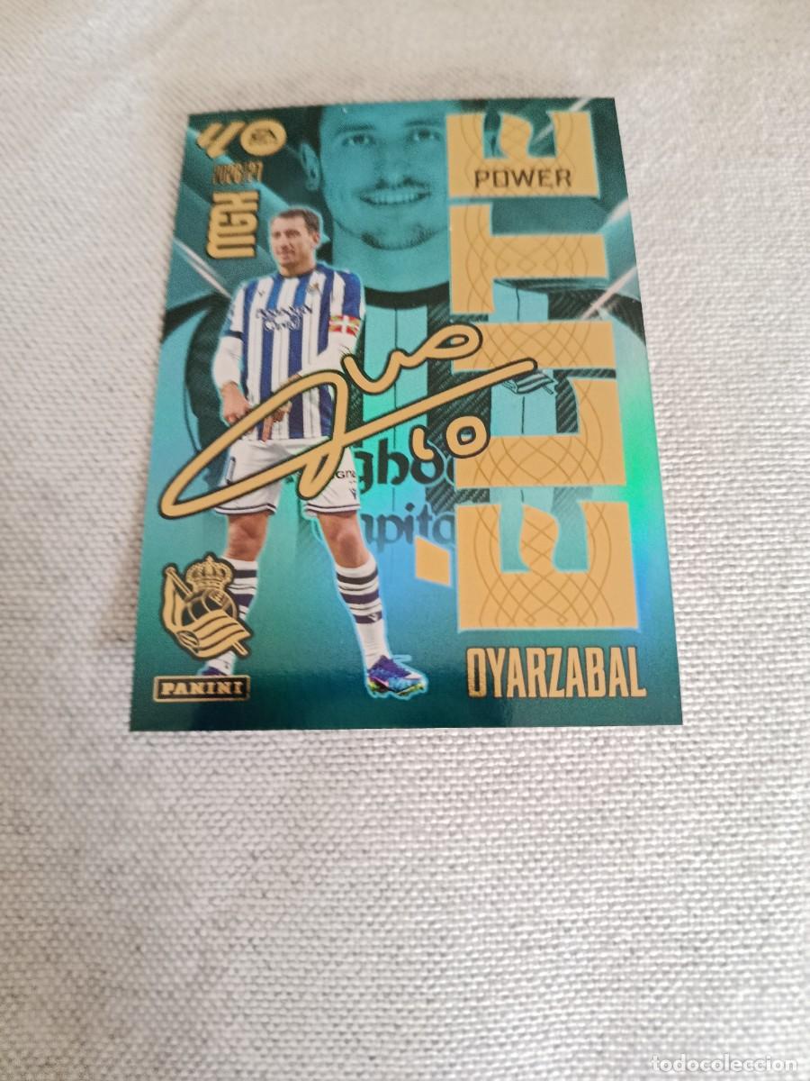 Cromos de f&uacute;tbol: Megacracks 26/27. 13P- Oyarzabal. Real Sociedad. Elite power.