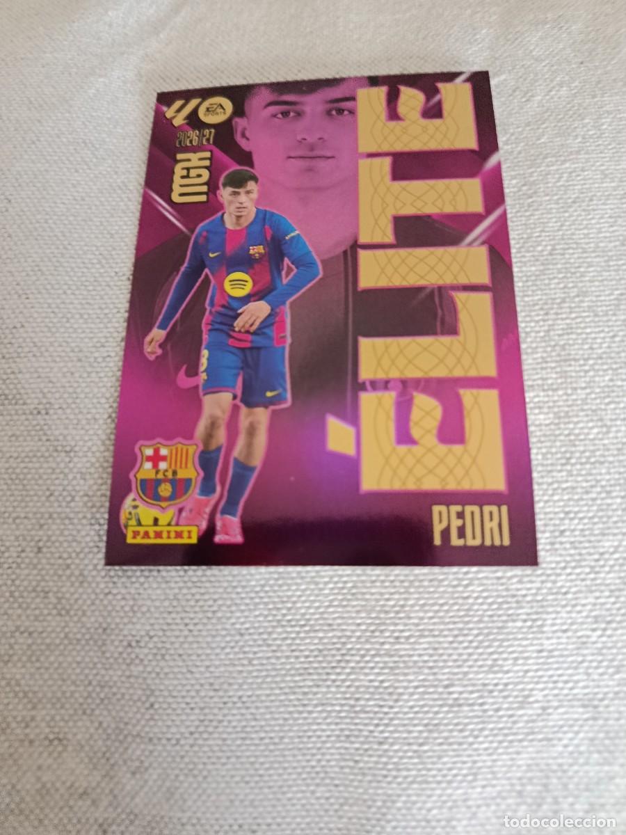 Cromos de f&uacute;tbol: Megacracks 26/27. 15- Pedri. Barcelona. Elite.