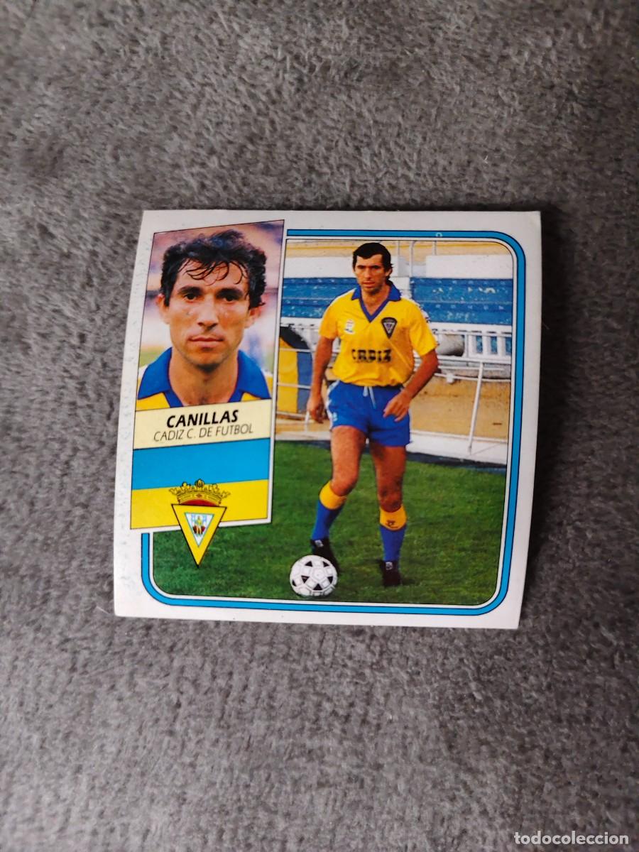 Cromos de f&uacute;tbol: EDICIONES ESTE 89 90 CANILLAS CADIZ C.F. 1989 1990 DESPEGADO RECUPERADO ALBUM AAQ
