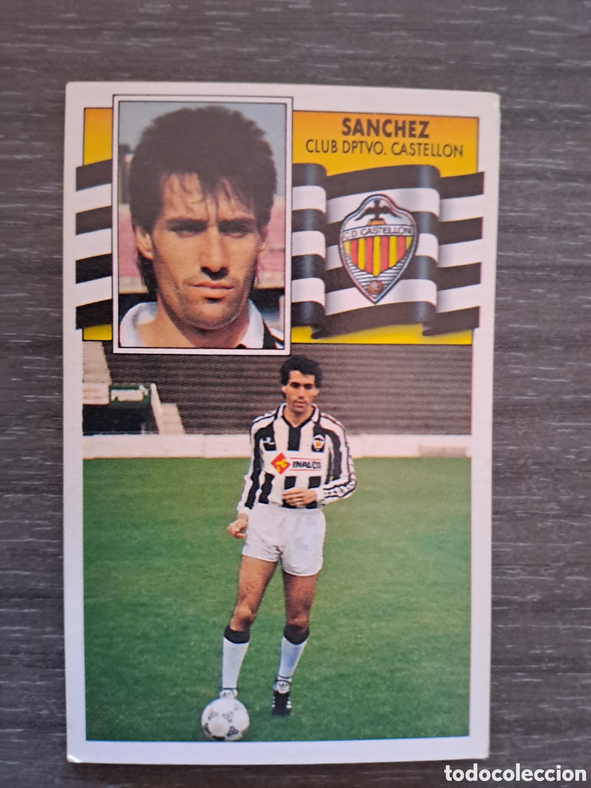Cromos de f&uacute;tbol: ⚽ S&Aacute;NCHEZ &mdash; CD CASTELL&Oacute;N &mdash; LIGA 90-91 &mdash; EDICIONES ESTE