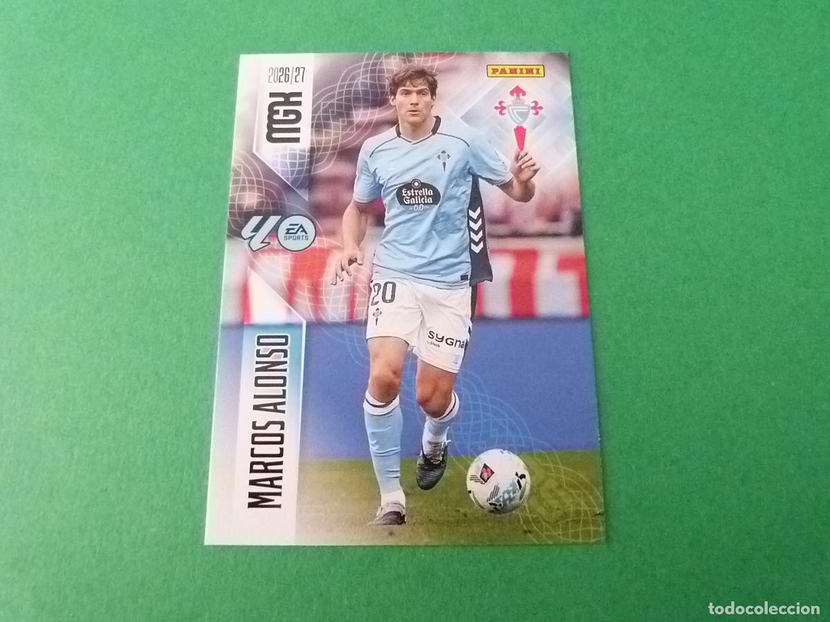Fu&szlig;ball-Sticker: TRADING CARD FUTBOL MARCOS ALONSO CELTA DE VIGO N&ordm; 116 LIGA MEGACRACKS 2026-2027/26-27 PANINI