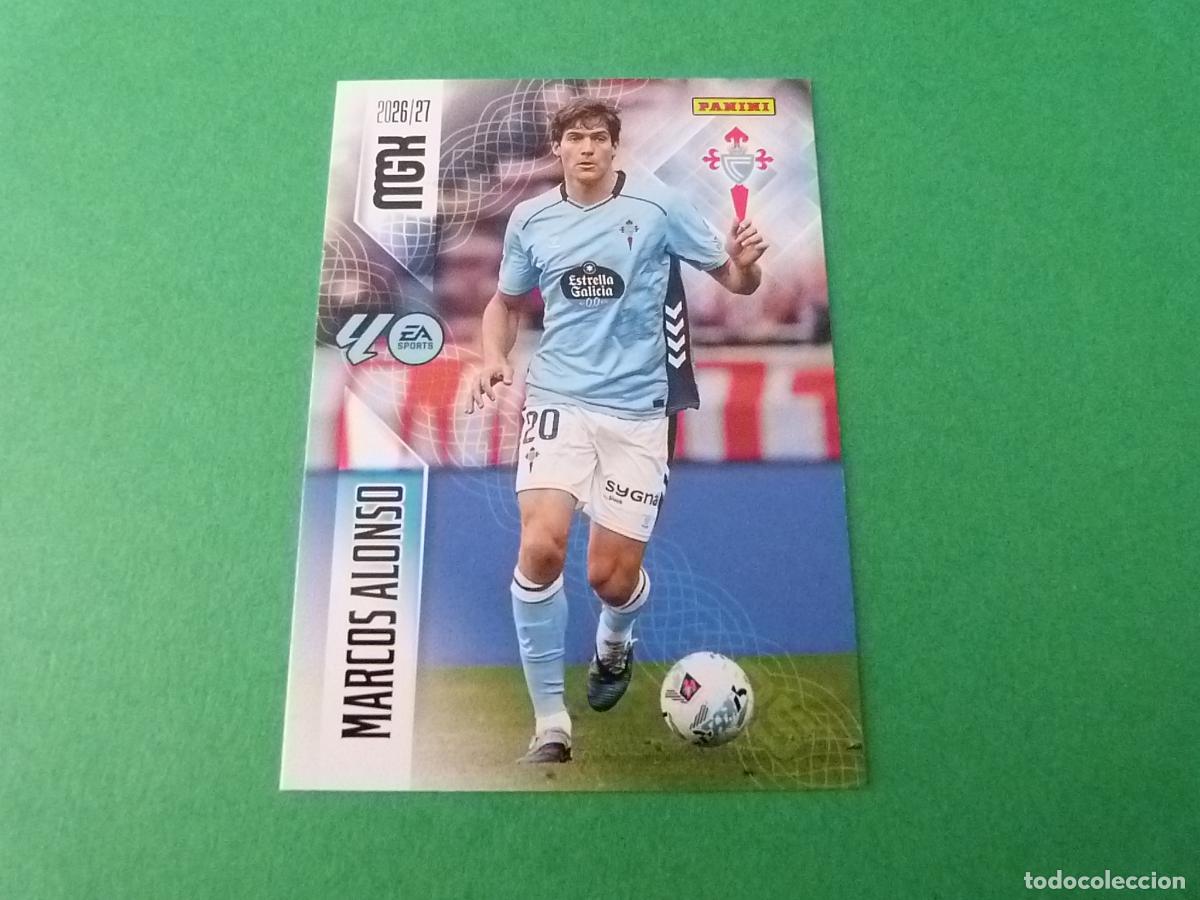 Fu&szlig;ball-Sticker: TRADING CARD FUTBOL MARCOS ALONSO CELTA DE VIGO N&ordm; 116 LIGA MEGACRACKS 2026-2027/26-27 PANINI
