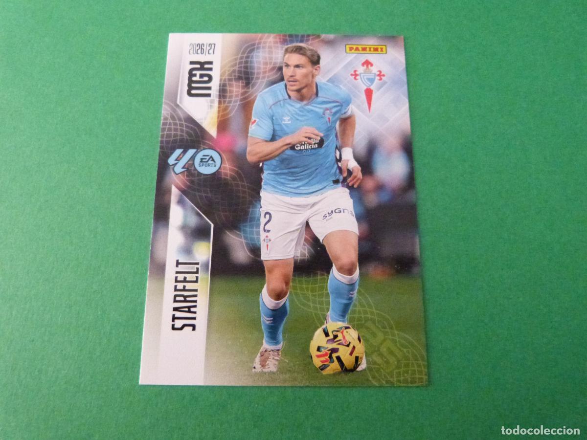 Fu&szlig;ball-Sticker: TRADING CARD FUTBOL STARFELT CELTA DE VIGO N&ordm; 115 LIGA MEGACRACKS 2026-2027/26-27 PANINI