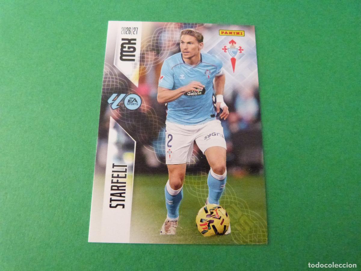 Fu&szlig;ball-Sticker: TRADING CARD FUTBOL STARFELT CELTA DE VIGO N&ordm; 115 LIGA MEGACRACKS 2026-2027/26-27 PANINI