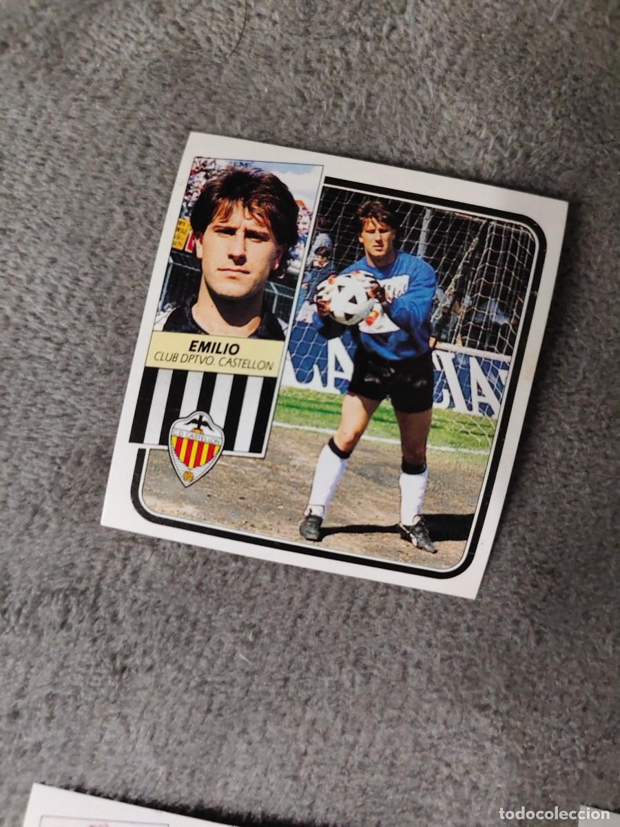 Cromos de Futebol: EDICIONES ESTE 89 90 EMILIO C.D. CASTELLON 1989 1990 DESPEGADO RECUPERADO ALBUM AAQ