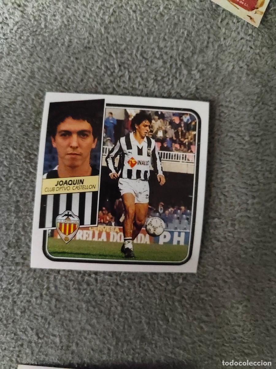 Fu&szlig;ball-Sticker: EDICIONES ESTE 89 90 JOAQUIN C.D. CASTELLON 1989 1990 DESPEGADO RECUPERADO ALBUM AAQ