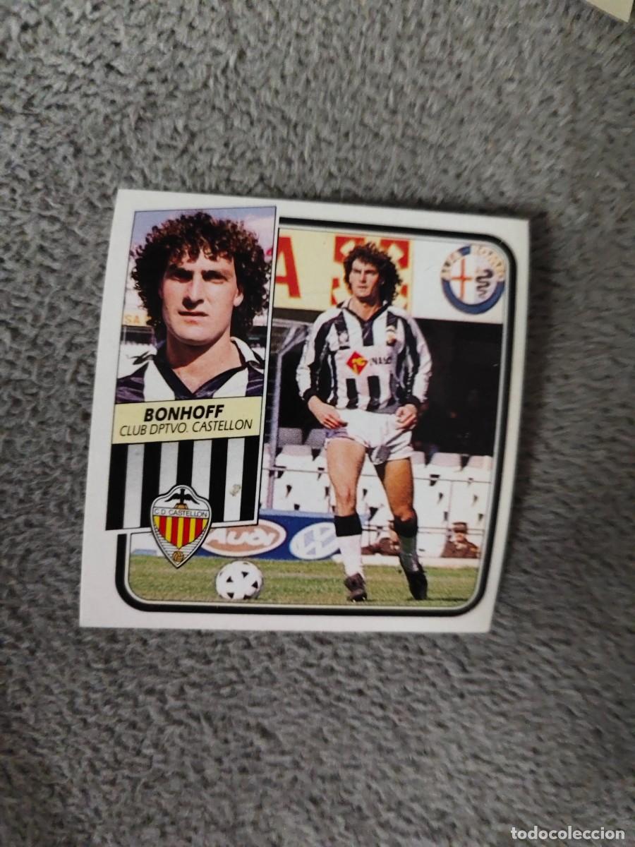 Fu&szlig;ball-Sticker: EDICIONES ESTE 89 90 BONHOFF C.D. CASTELLON 1989 1990 DESPEGADO RECUPERADO ALBUM AAQ