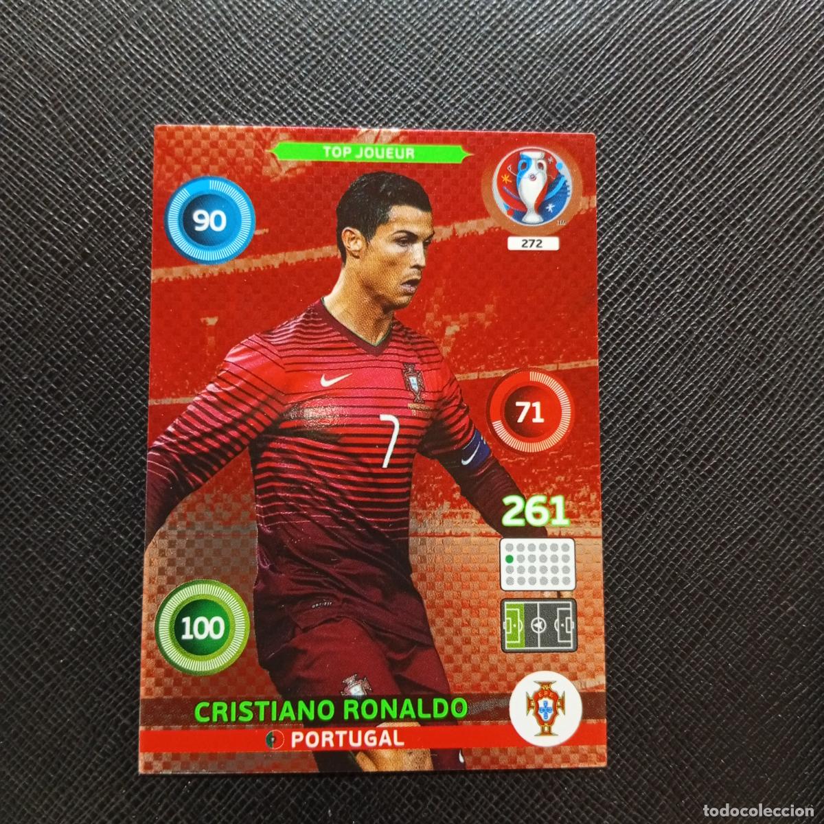 Fu&szlig;ball-Sticker: 272 CRISTIANO RONALDO PORTUGAL PANINI ADRENALYN FRANCIA EURO 2016 FUTBOL EUROCOPA 16 - A58 PG406