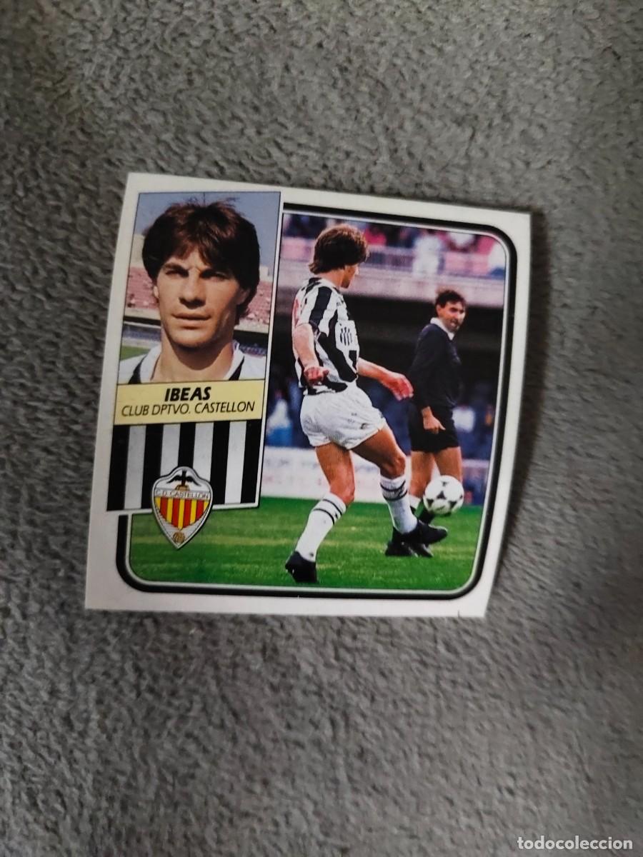 Cromos de f&uacute;tbol: EDICIONES ESTE 89 90 IBEAS C.D. CASTELLON 1989 1990 DESPEGADO RECUPERADO ALBUM AAQ
