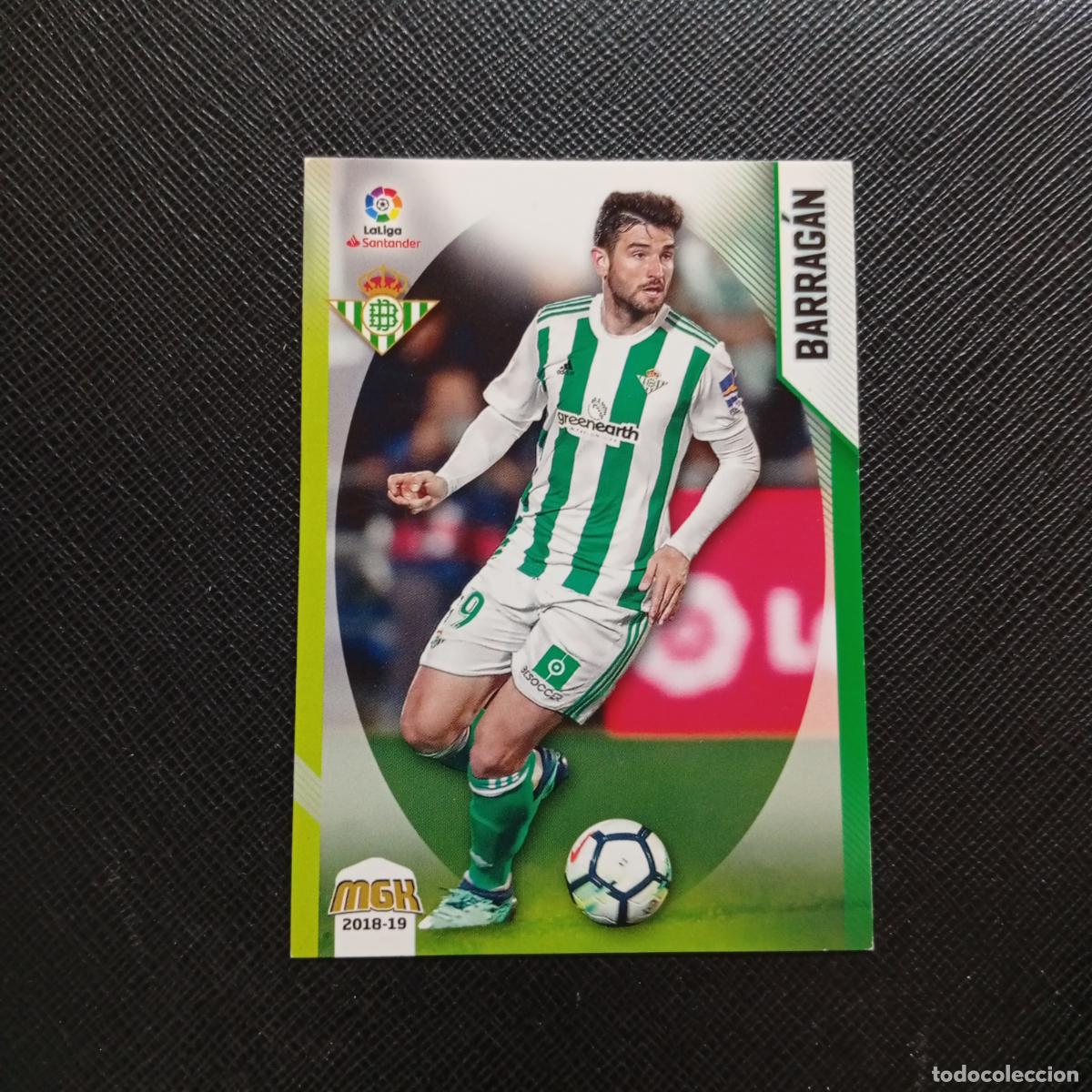 Cromos de Futebol: 112 BARRAGAN REAL BETIS PANINI MEGACRACKS 2018 2019 CROMO FUTBOL 18 19 - (MD06/07-1) PG5