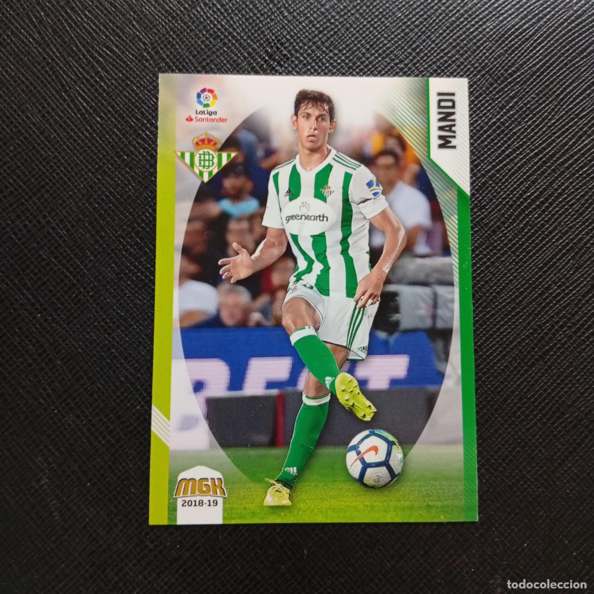 Cromos de Futebol: 114 MANDI REAL BETIS PANINI MEGACRACKS 2018 2019 CROMO FUTBOL 18 19 - (MD06/07-1) PG9