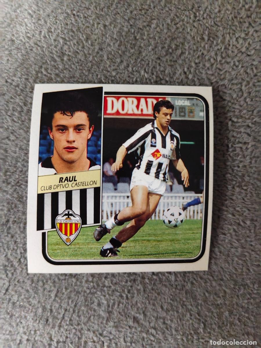 Cromos de f&uacute;tbol: EDICIONES ESTE 89 90 RAUL C.D. CASTELLON 1989 1990 DESPEGADO RECUPERADO ALBUM AAQ