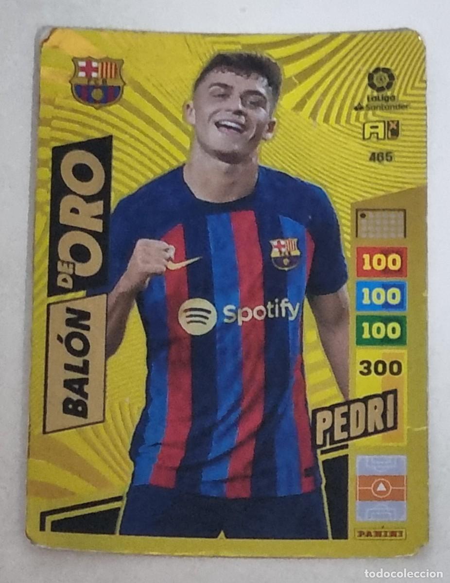 Fu&szlig;ball-Sticker: Cromo Pedri Balon Oro 2022/2023 22/23 Adrenalyn XL LaLiga Panini
