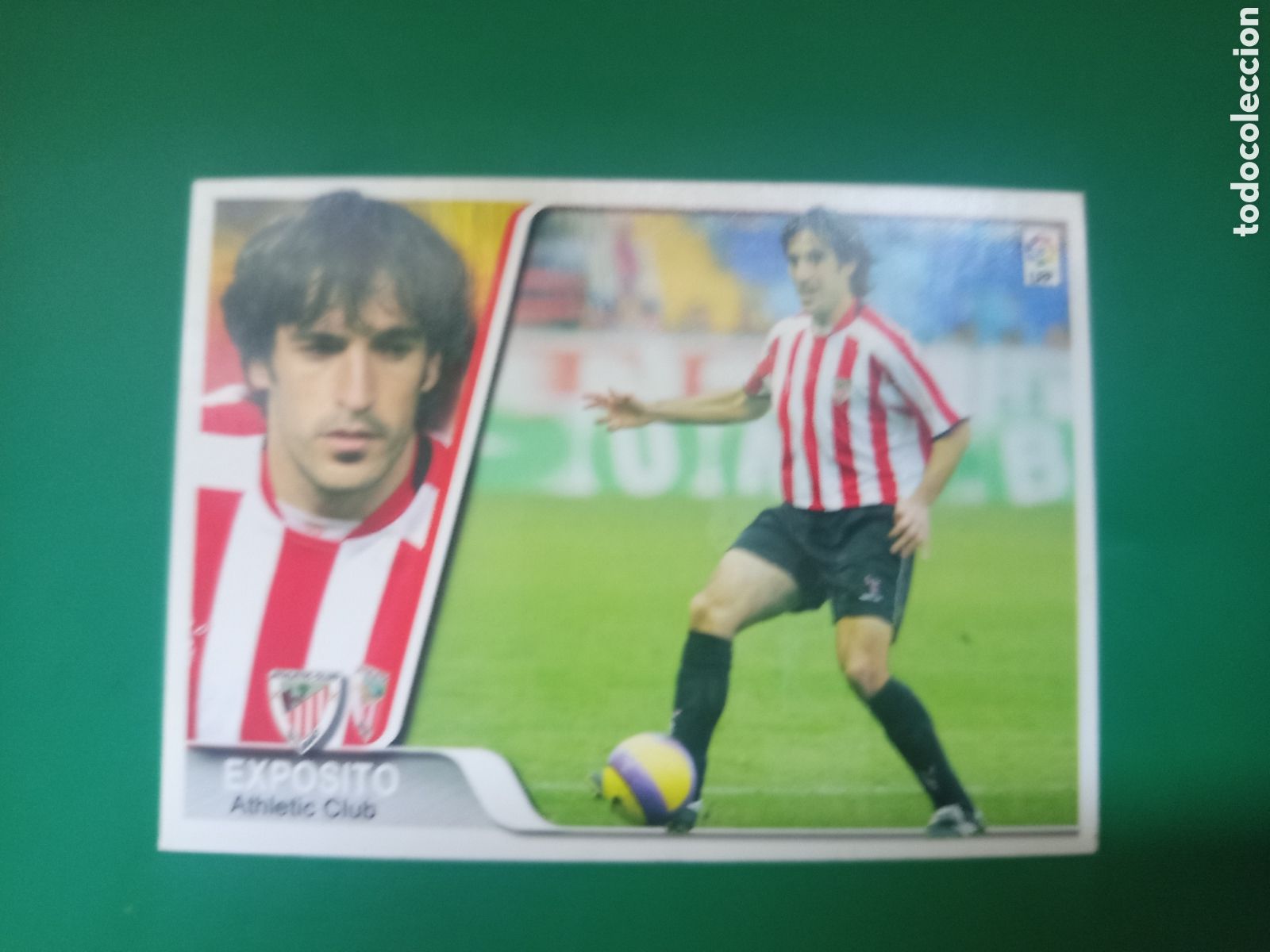 Cromos de f&uacute;tbol: ❇️ CROMO ⚽ CARD EXPOSITO ATHLETIC DE BILBAO 2007 2008 07 08 EDICIONES ESTADIO ❇️