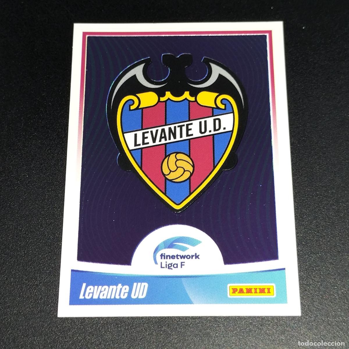 Cromos de Futebol: N&ordm; 26 ESCUDO LOGO LEVANTE UD CROMOS FINETWORK LIGA F FEMENINA PANINI 2022 2023 22 23