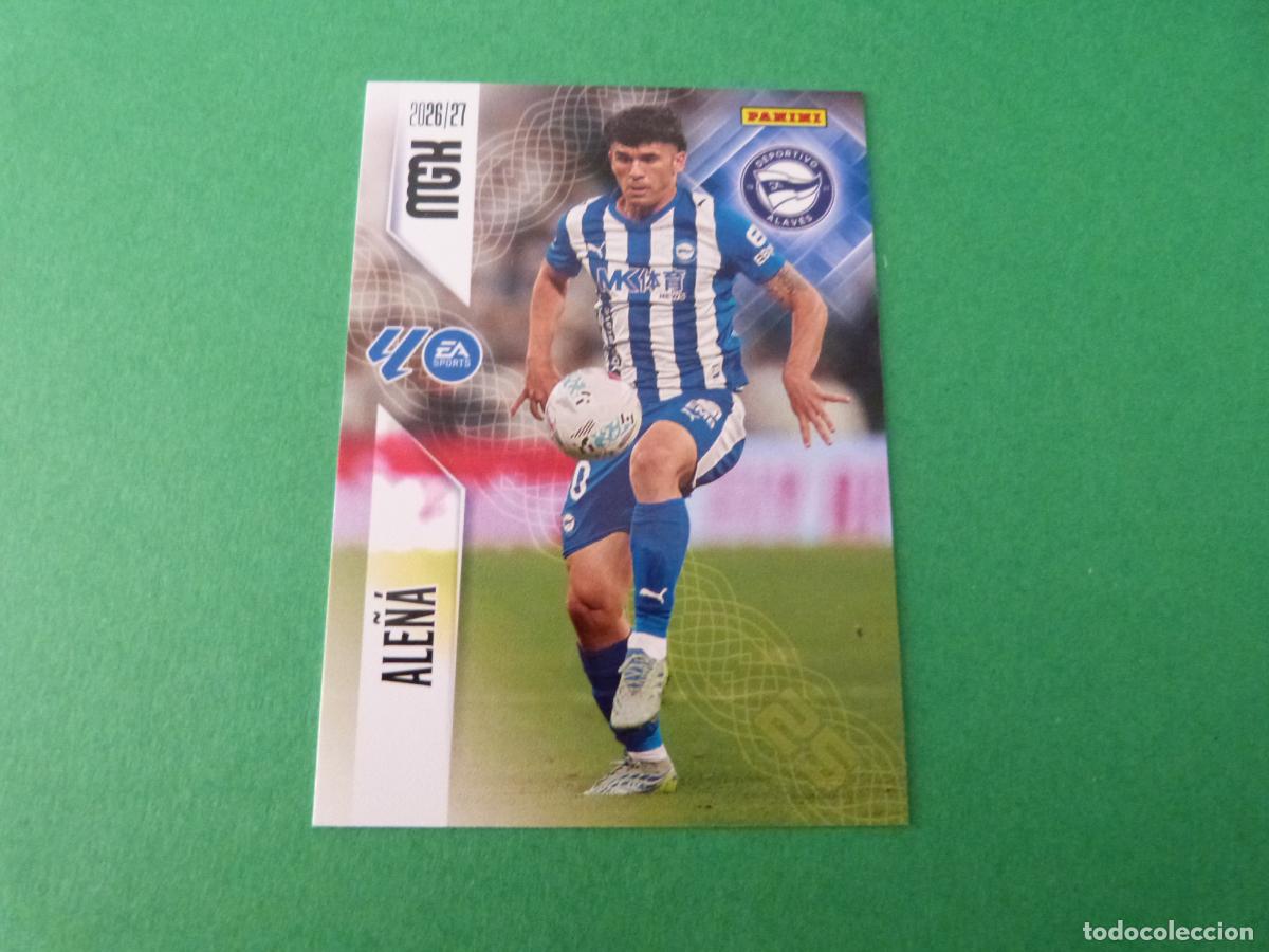 Cromos de Futebol: TRADING CARD FUTBOL ALE&Ntilde;A DEPORTIVO ALAVES N&ordm; 30 LIGA MEGACRACKS 2026-2027/26-27 PANINI