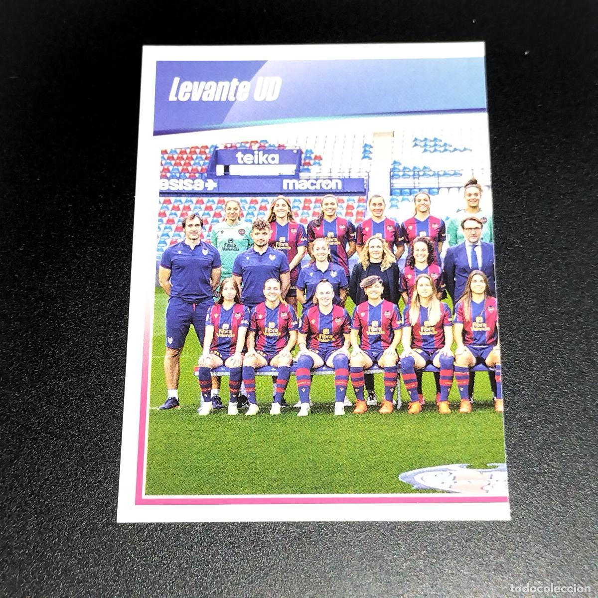 Cromos de Futebol: N&ordm; 27 EQUIPO PLANTILLA LEVANTE UD CROMOS FINETWORK LIGA F FEMENINA PANINI 2022 2023 22 23