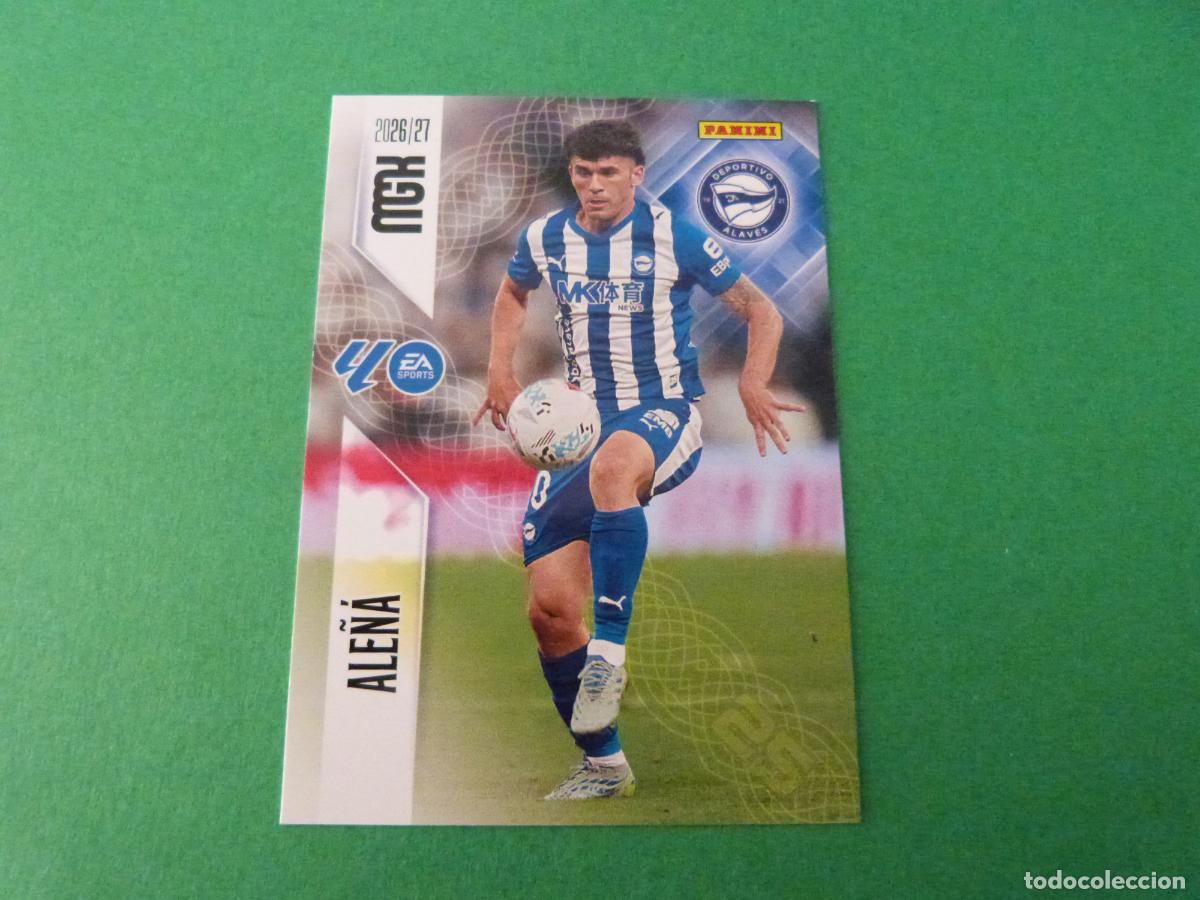 Cromos de f&uacute;tbol: TRADING CARD FUTBOL ALE&Ntilde;A DEPORTIVO ALAVES N&ordm; 30 LIGA MEGACRACKS 2026-2027/26-27 PANINI