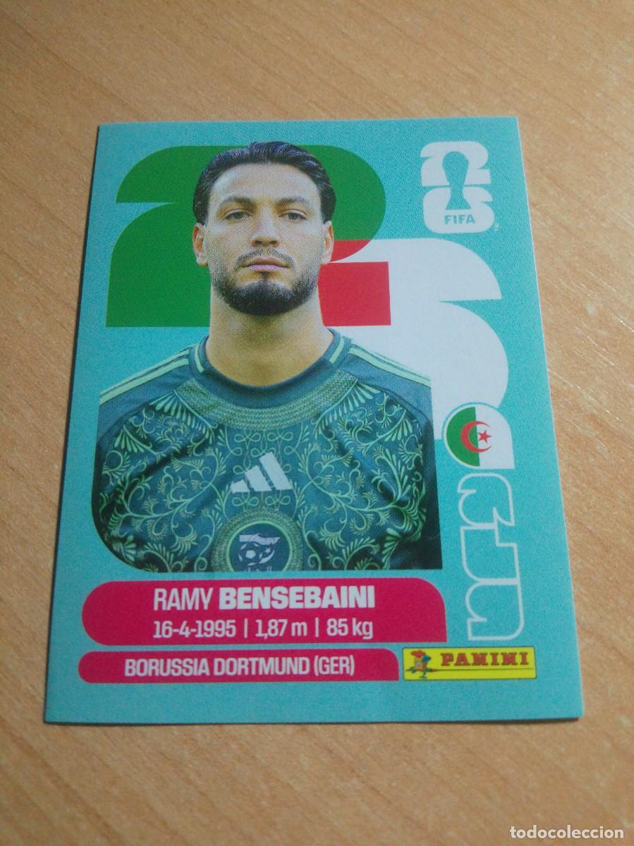 Football Stickers: ALG 3 RAMY BENSEBAINI MUNDIAL FIFA WORLD CUP 2026 26 PANINI STICKERS NUEVO