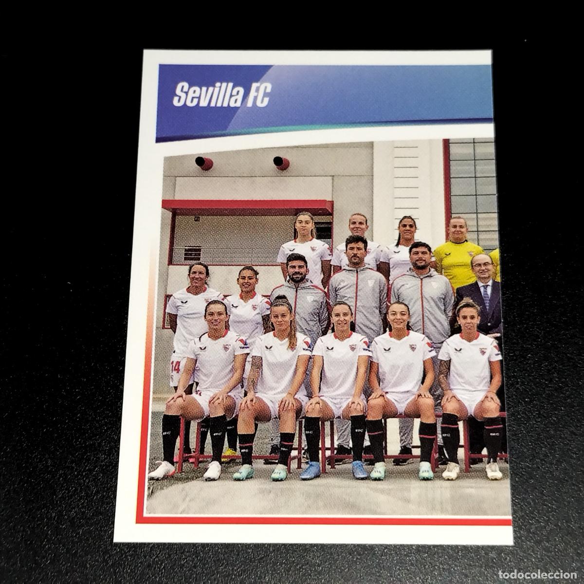 Football Stickers: N&ordm; 39 EQUIPO PLANTILLA SEVILLA CROMOS FINETWORK LIGA F FEMENINA PANINI 2022 2023 22 23