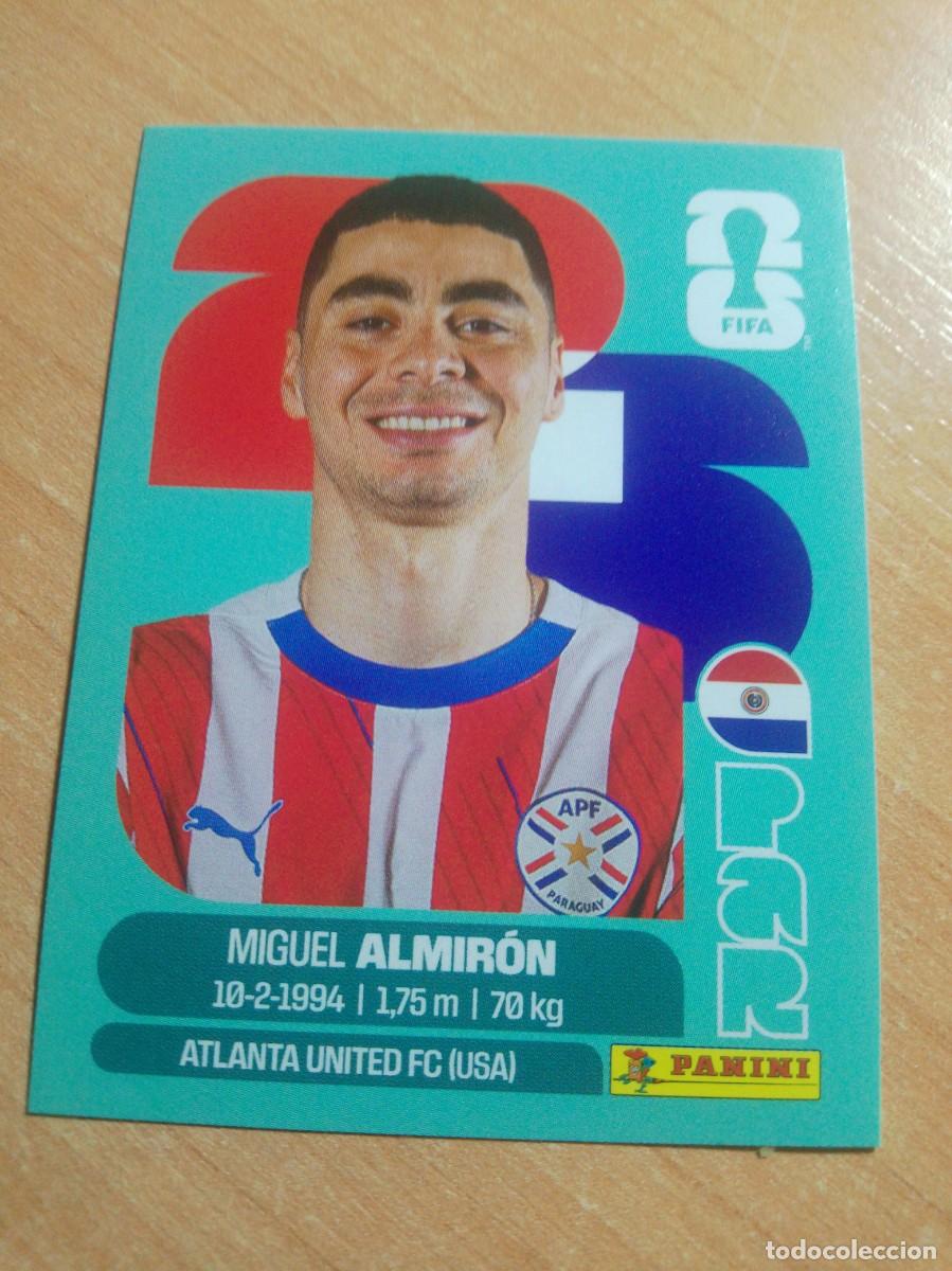 Cromos de f&uacute;tbol: ALMIR&Oacute;N PARAGUAY PAR 17 MUNDIAL FIFA WORLD CUP 2026 26 PANINI STICKERS NUEVO