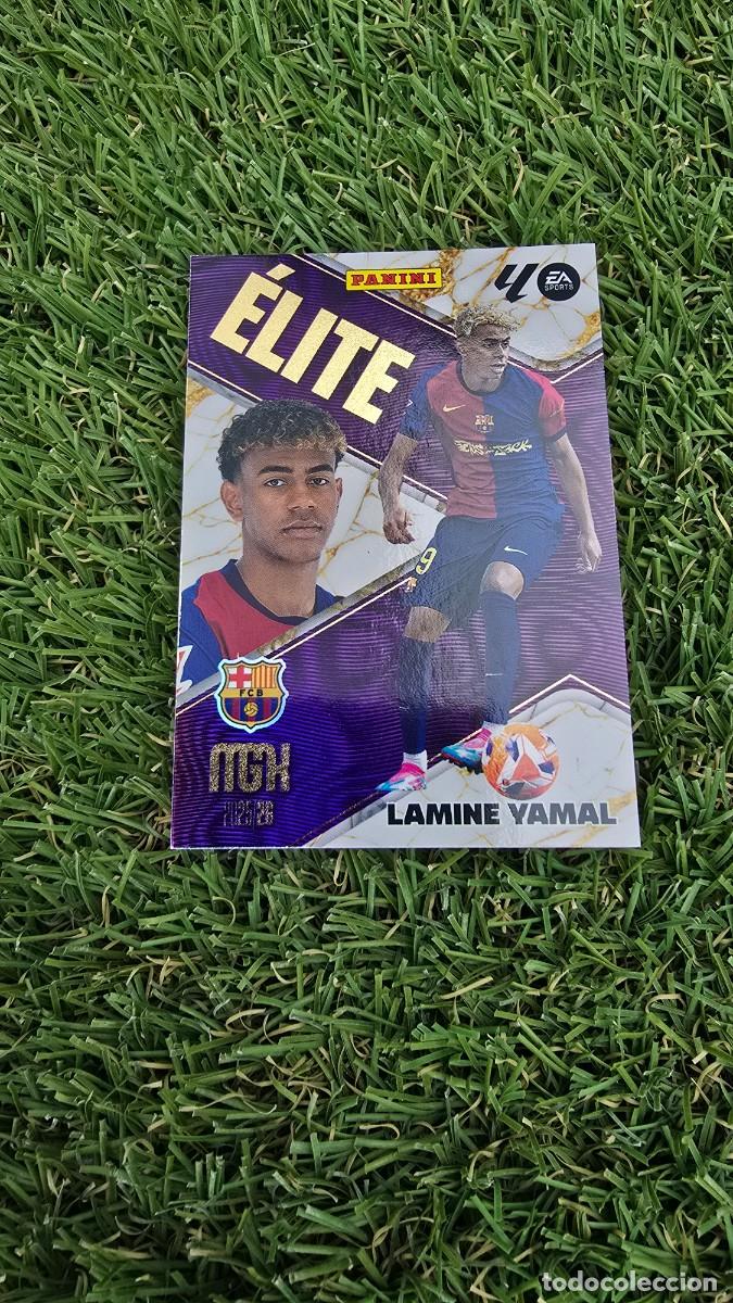 Cromos de f&uacute;tbol: LAMINE YAMAL 9 FC BARCELONA ELITE MEGACRACKS 2025 2026 MGK 25 26