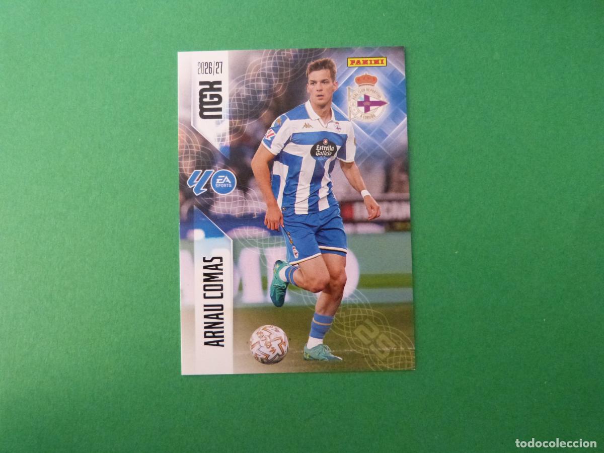 Cromos de f&uacute;tbol: TRADING CARD FUTBOL ARNAU COMAS DEPORTIVO LA CORU&Ntilde;A N&ordm; 134 LIGA MEGACRACKS 2026-2027/26-27 PANINI