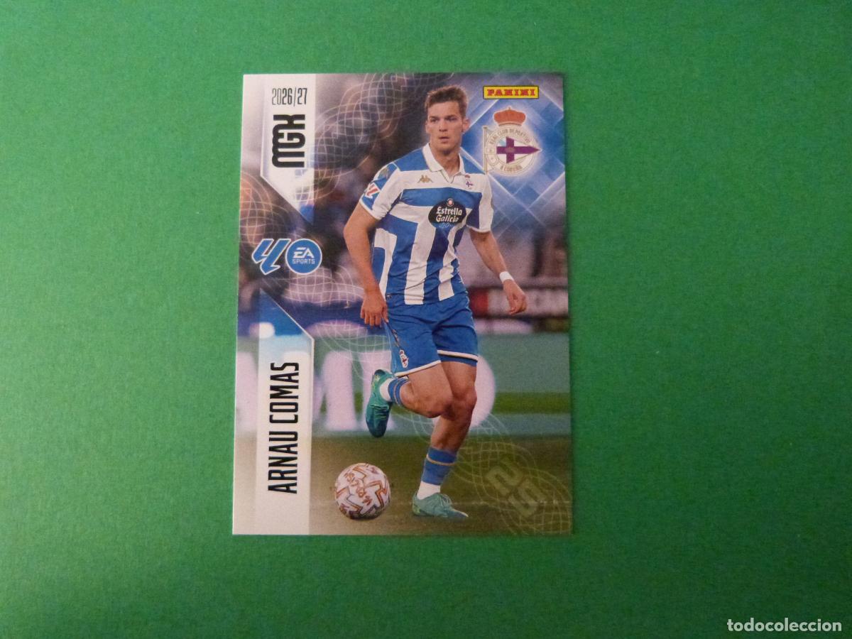 Cromos de f&uacute;tbol: TRADING CARD FUTBOL ARNAU COMAS DEPORTIVO LA CORU&Ntilde;A N&ordm; 134 LIGA MEGACRACKS 2026-2027/26-27 PANINI