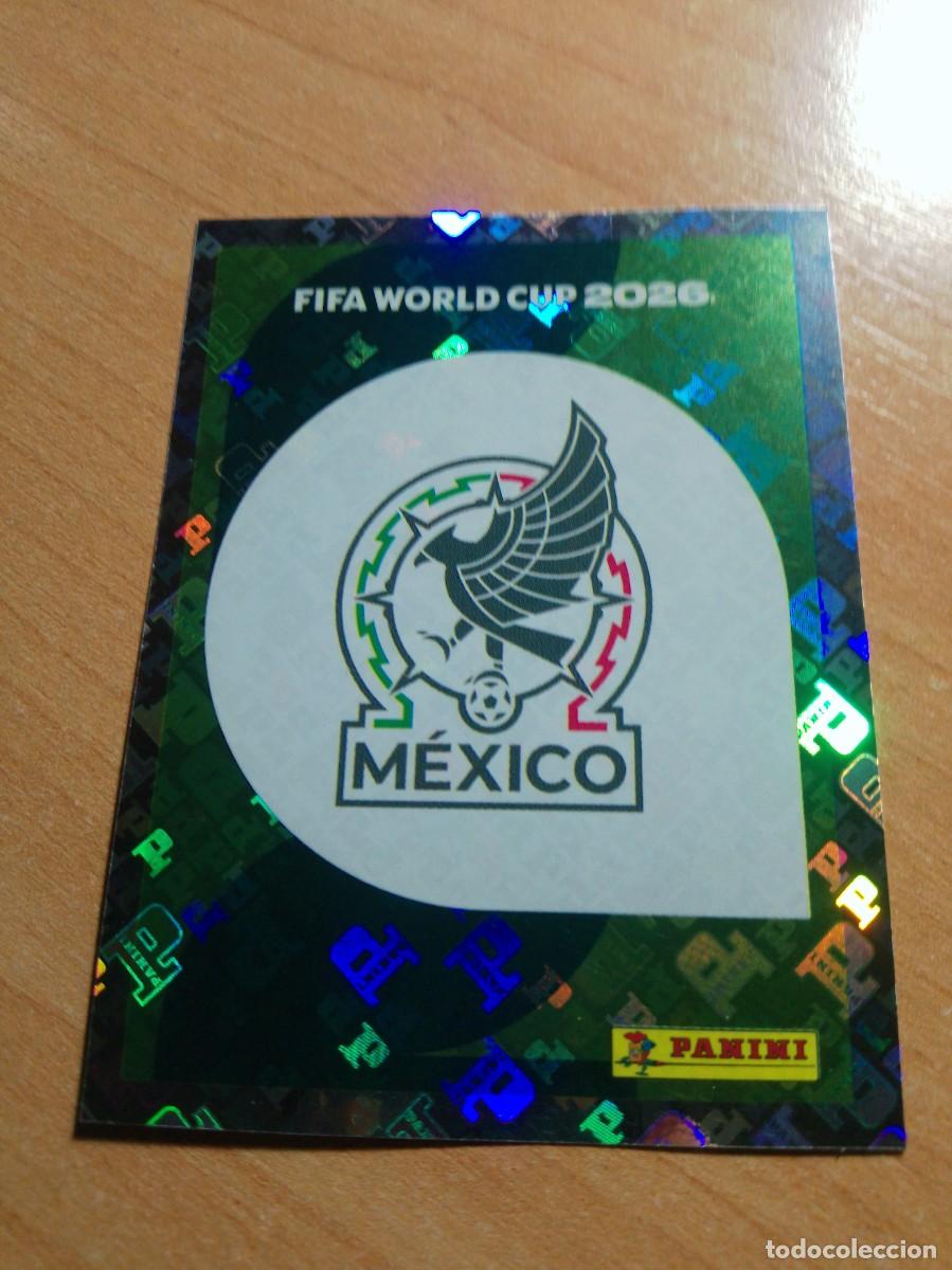 Cromos de f&uacute;tbol: MEX 1 ESCUDO M&Eacute;XICO MUNDIAL FIFA WORLD CUP 2026 26 PANINI STICKERS NUEVO