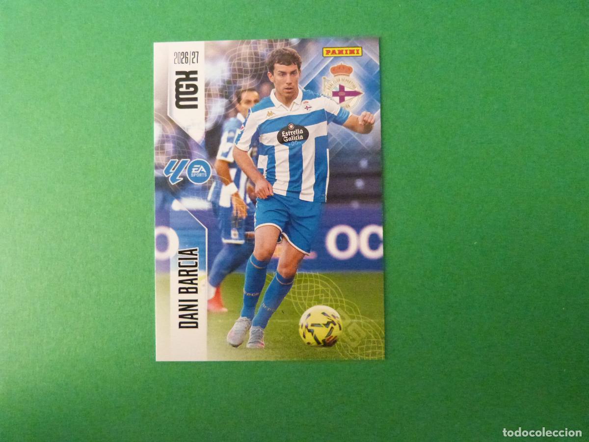 Fu&szlig;ball-Sticker: TRADING CARD FUTBOL DANI BARCIA DEPORTIVO LA CORU&Ntilde;A N&ordm; 133 LIGA MEGACRACKS 2026-2027/26-27 PANINI