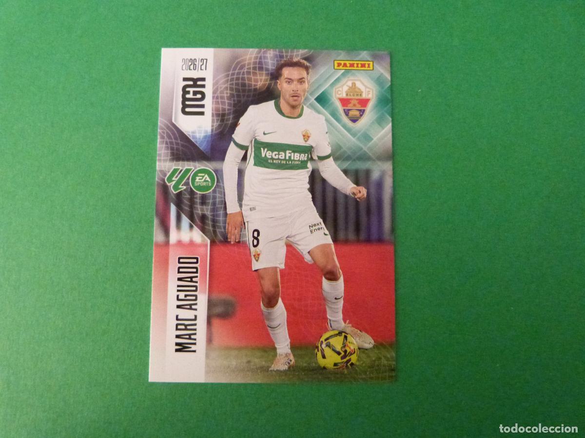 Cromos de f&uacute;tbol: TRADING CARD FUTBOL MARC AGUADO ELCHE C.F. N&ordm; 156 LIGA MEGACRACKS 2026-2027/26-27 PANINI