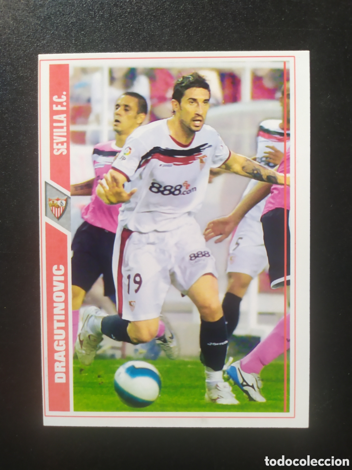 Cromos de f&uacute;tbol: Mundicromo fichas Liga 2007 2008 07 08 Dragutinovic n&deg; 61 Sevilla