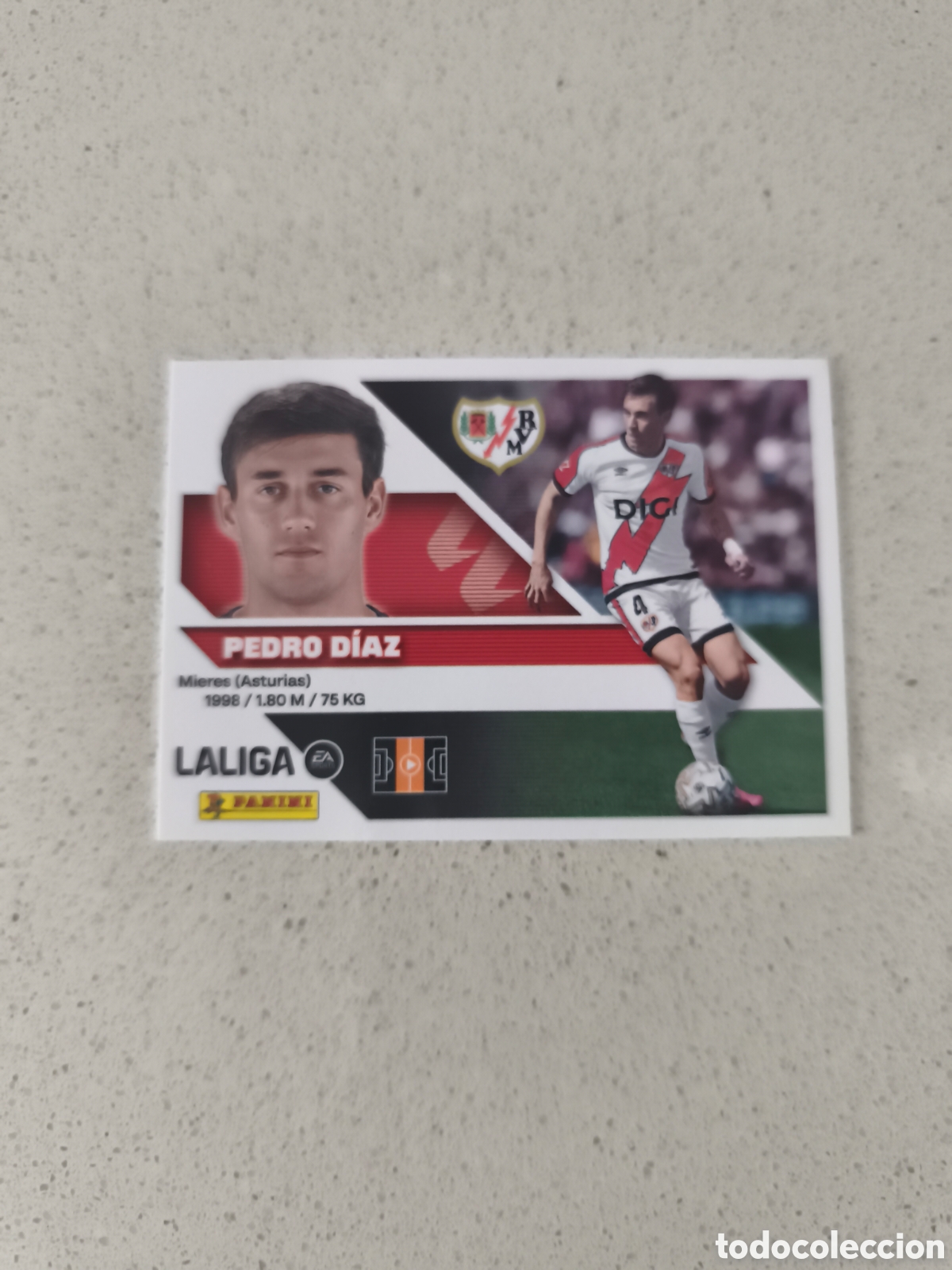 Football Stickers: CROMO N&Uacute;MERO 11A PEDRO DIAZ RAYO VALLECANO. LIGA ESTE 26/27. PANINI.
