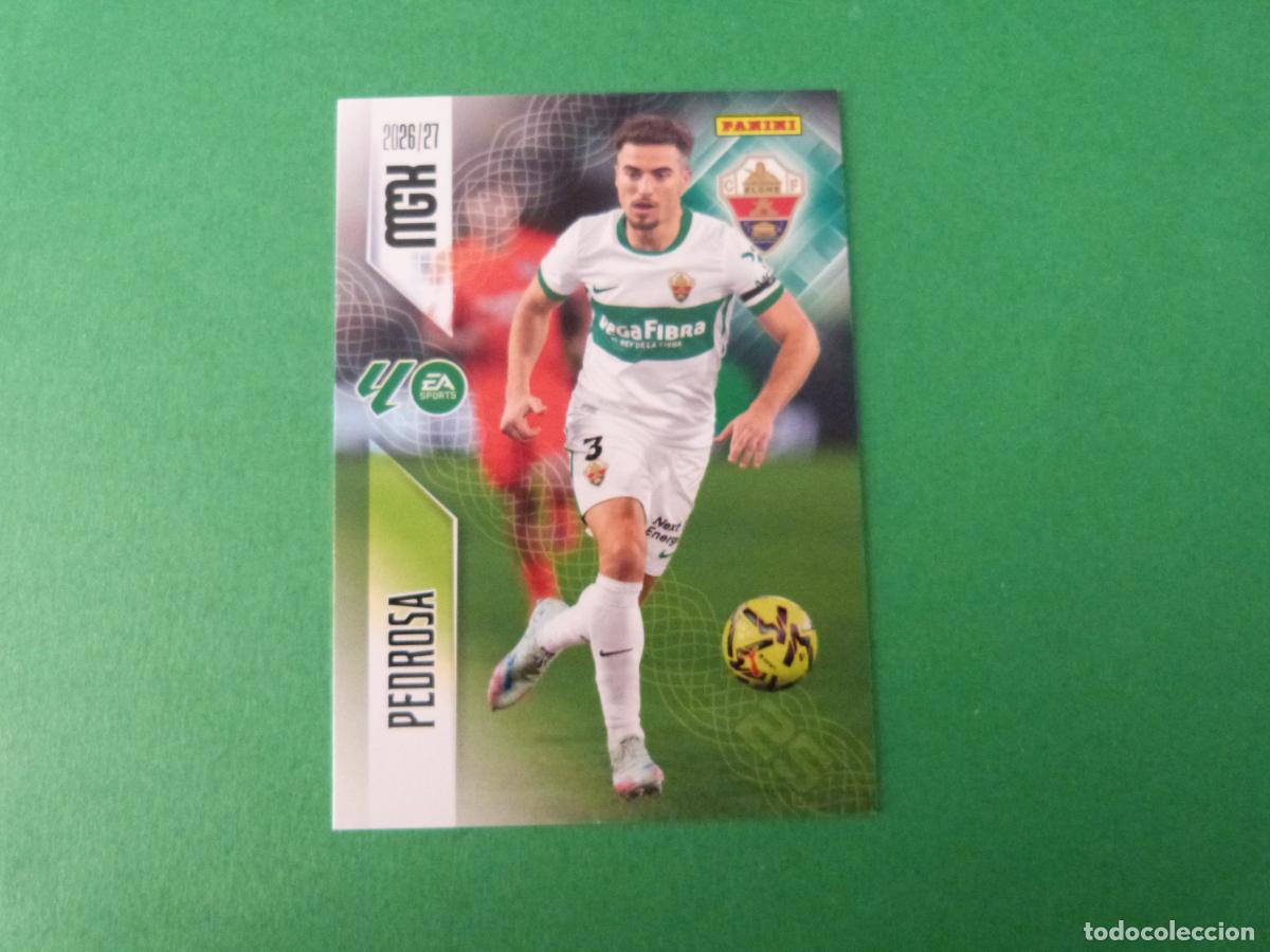 Football Stickers: TRADING CARD FUTBOL PEDROSA ELCHE C.F. N&ordm; 152 LIGA MEGACRACKS 2026-2027/26-27 PANINI