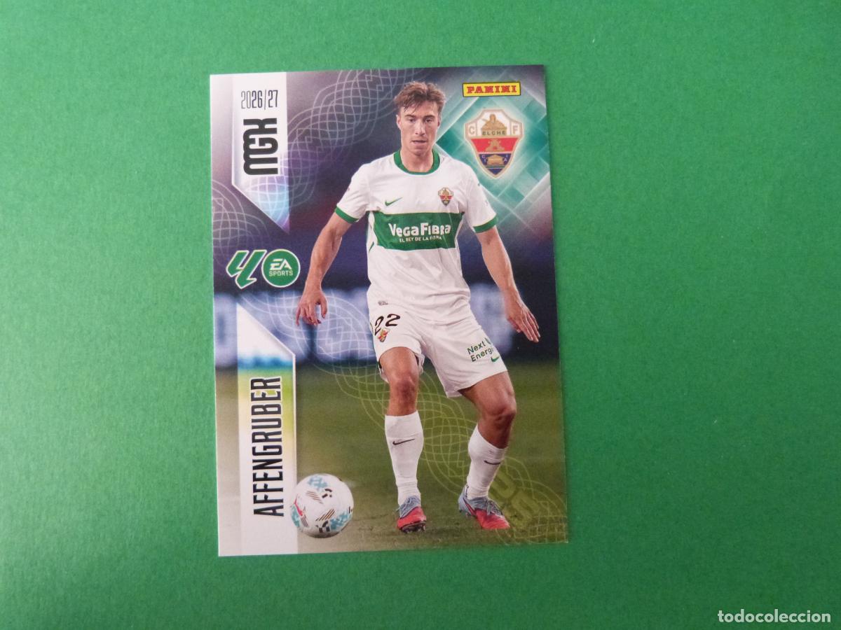Football Stickers: TRADING CARD FUTBOL AFFENGRUBER ELCHE C.F. N&ordm; 151 LIGA MEGACRACKS 2026-2027/26-27 PANINI