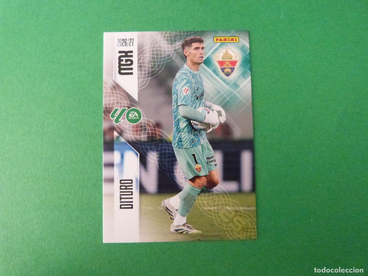 Cromos de f&uacute;tbol: TRADING CARD FUTBOL DITURO ELCHE C.F. N&ordm; 146 LIGA MEGACRACKS 2026-2027/26-27 PANINI