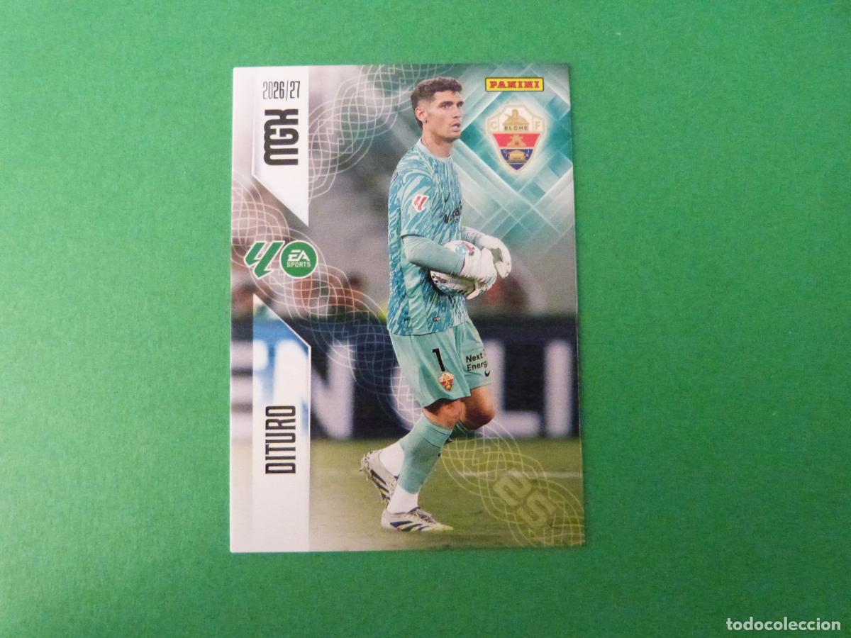 Cromos de f&uacute;tbol: TRADING CARD FUTBOL DITURO ELCHE C.F. N&ordm; 146 LIGA MEGACRACKS 2026-2027/26-27 PANINI