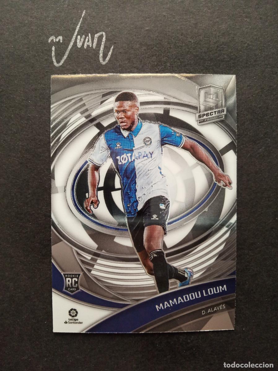 Cromos de f&uacute;tbol: N&ordm; 250 ROOKIE MAMADOU LOUM DEPORTIVO ALAVES ⚽ PANINI &reg; CHRONICLES SPECTRA LIGA 2021 2022 21 22 NUEVO