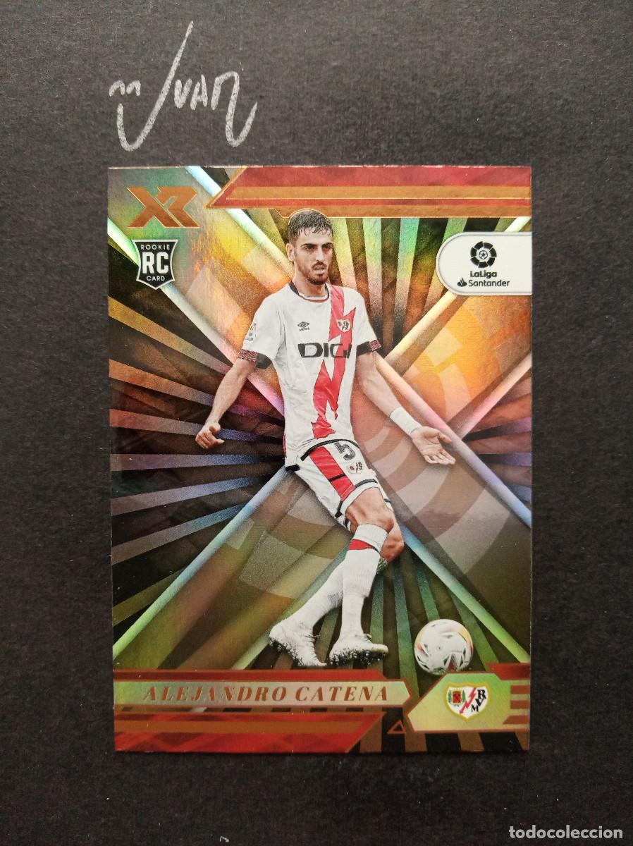 Cromos de f&uacute;tbol: N&ordm; 118 ROOKIE ALEJANDRO CATENA RAYO VALLECANO ⚽ PANINI &reg; CHRONICLES XR LIGA 2021 2022 21 22 NUEVO