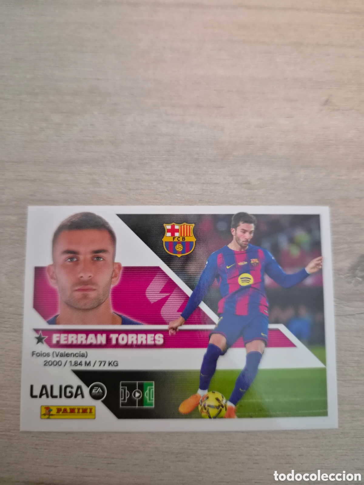 Cromos de Futebol: N&deg;18 FC Barcelona Ferran Torres Liga Este 26/27