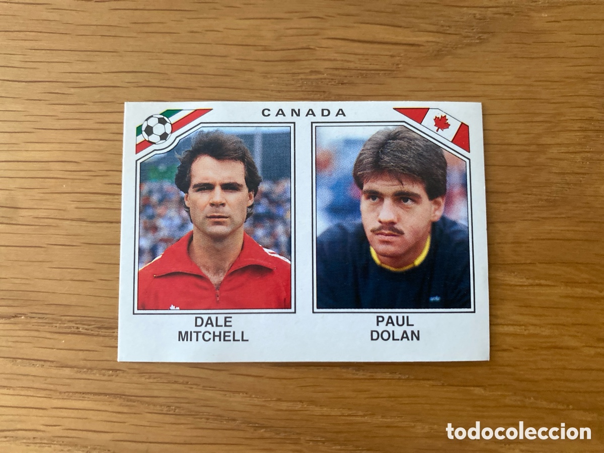 Fu&szlig;ball-Sticker: Cromo panini mundial Mexico 86 n&uacute;mero 227 Mitchell/Dolan - Sticker album world cup 1986