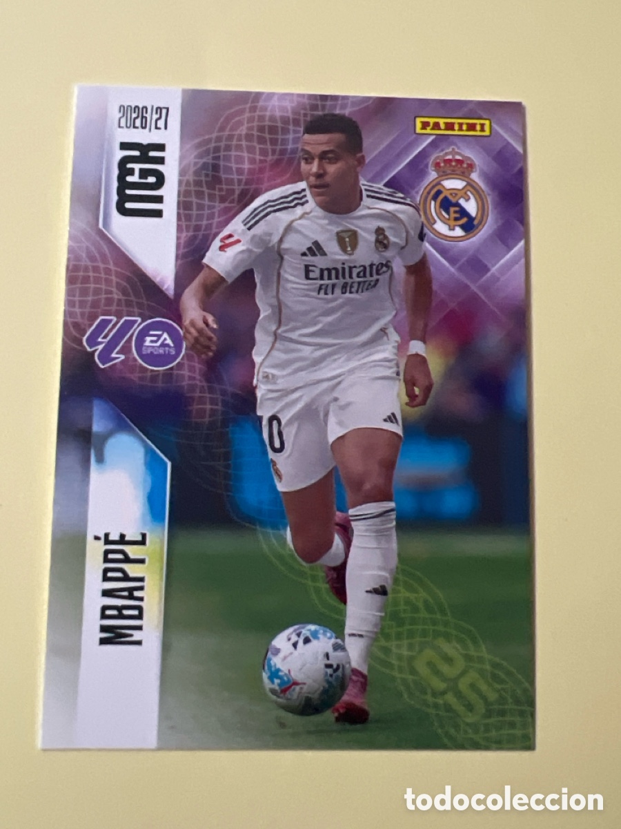 Cartes &agrave; collectionner de Football: C5379. 232 MBAPPE REAL MADRID MEGACRACKS MGK 26 27 PANINI 2026 2027