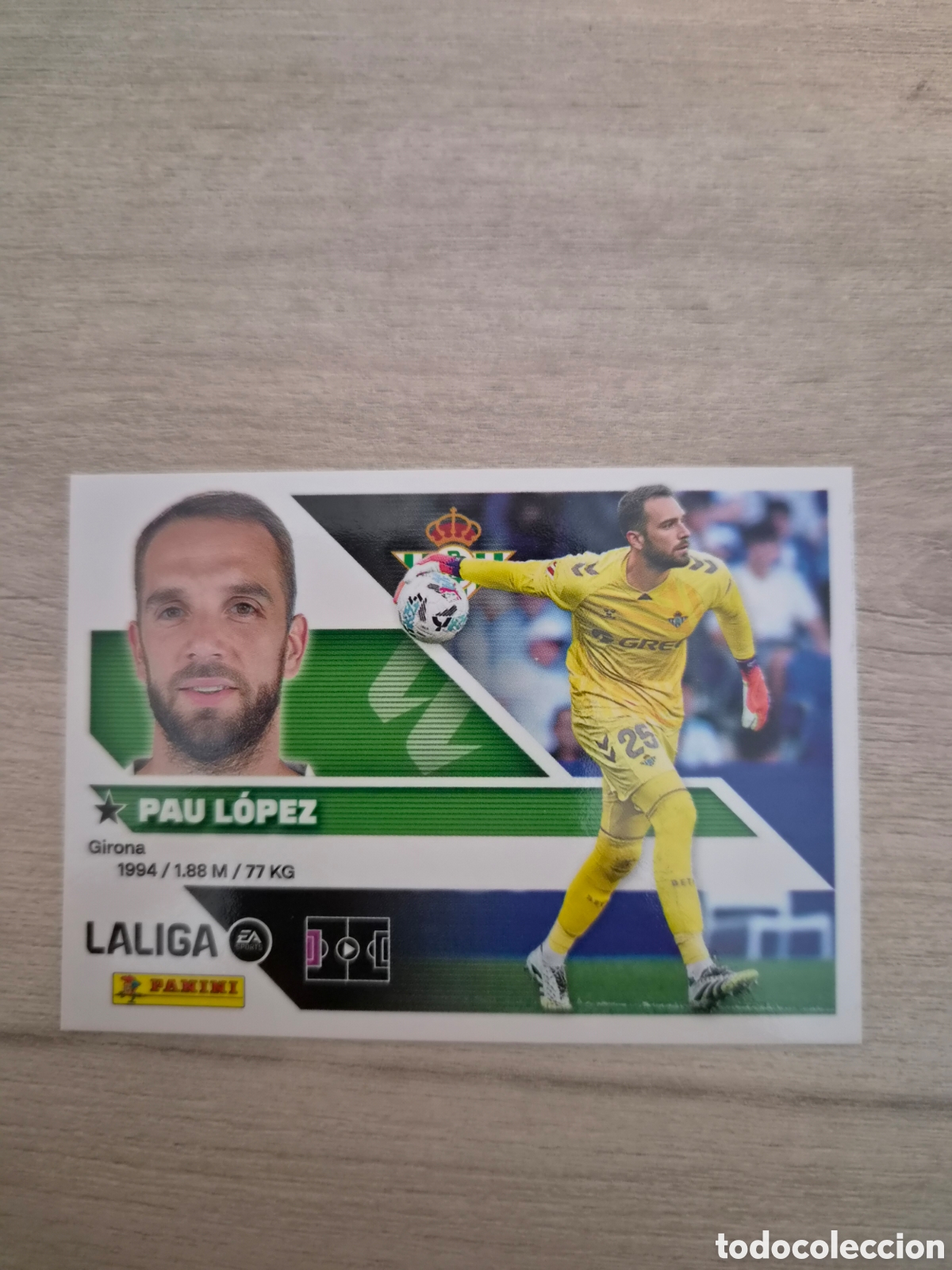 Cartes &agrave; collectionner de Football: N&deg;4 Betis Pau Lopez Liga Este 26/27