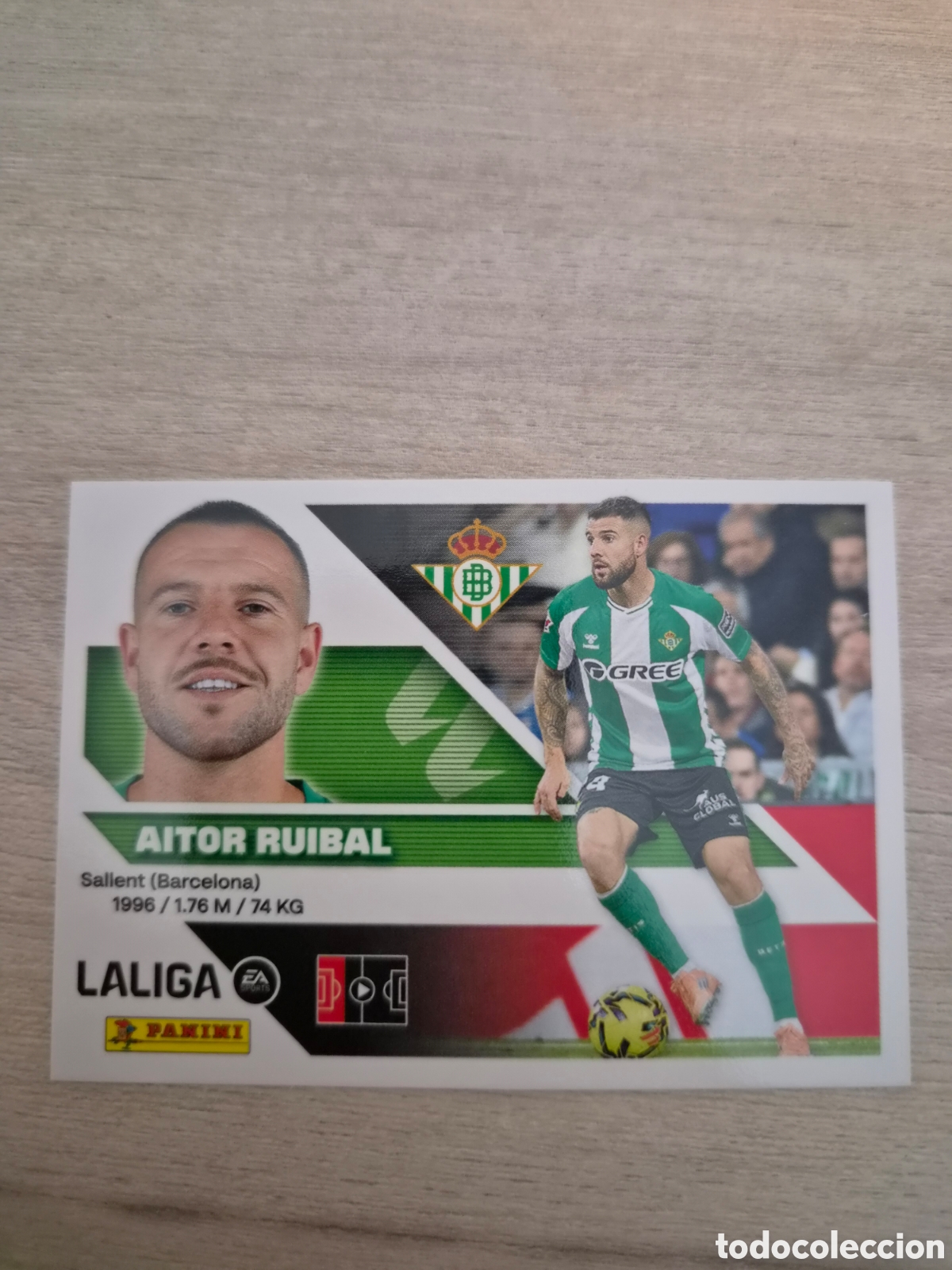 Cartes &agrave; collectionner de Football: N&deg;5A Betis Aitor Ruibal Liga Este 26/27